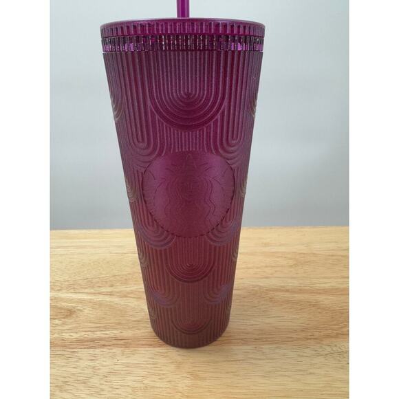 Starbucks Tumbler‎ Venti Purple Collectible Spring 2024 240z New Siren Logo - Picture 1 of 5